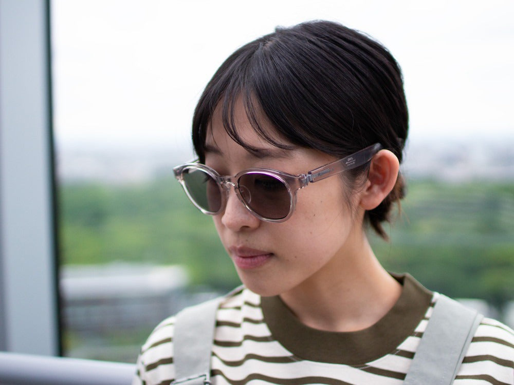 JINS × Snow Peak SUNGLASSES ï¼?60° Boston Sunglasses Clear