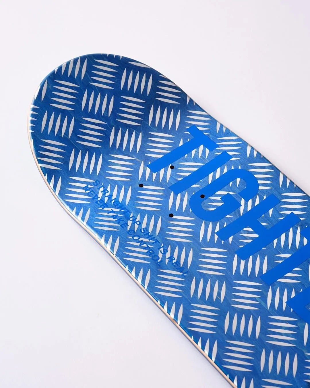 TIGHTBOOTH CP LOGO BLUE SKATEBOARD
