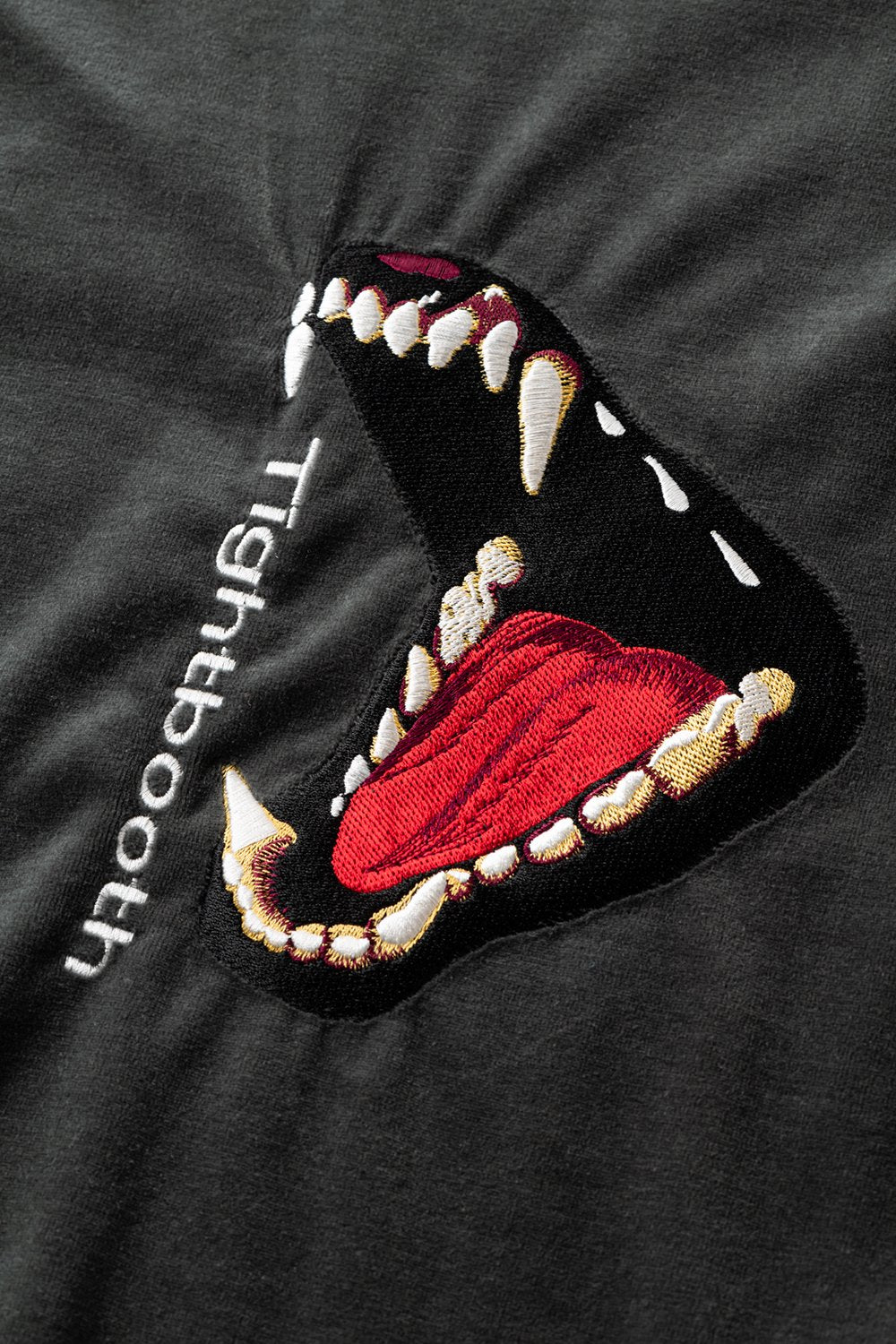 TIGHTBOOTH BITE VELOUR 3/4 SLEEVE TEE