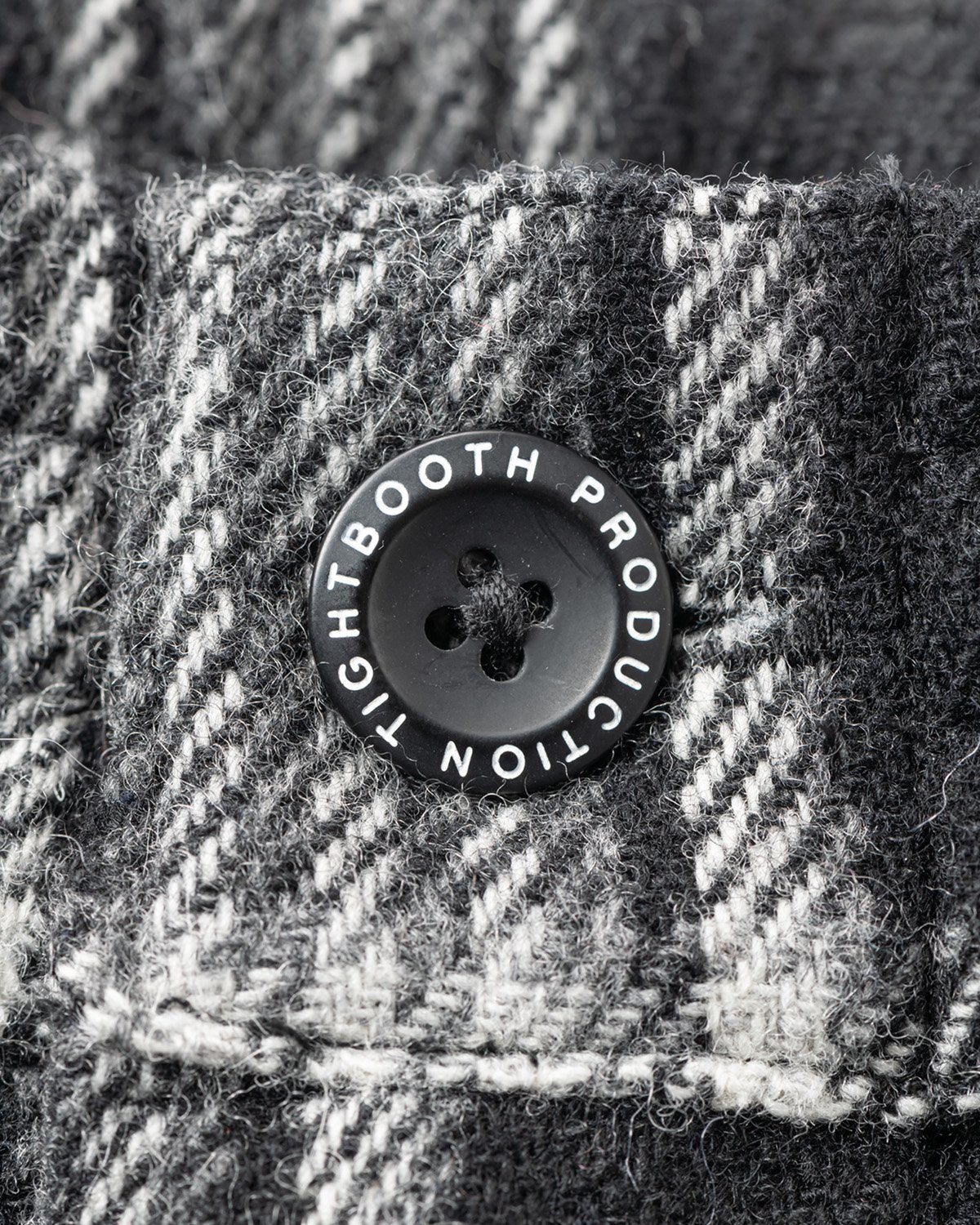 TIGHTBOOTH PLAID FLANNEL BAGGY SLACKS