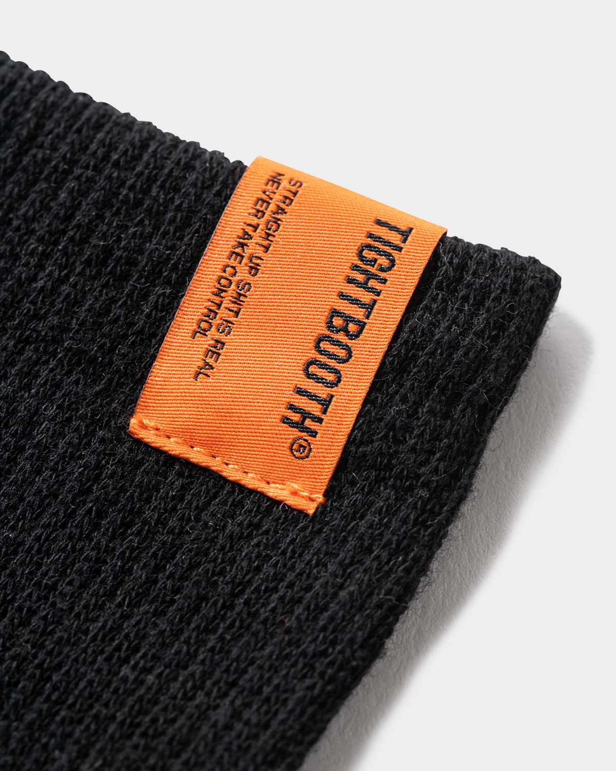 TIGHTBOOTH LABEL LOGO HIGH SOCKS