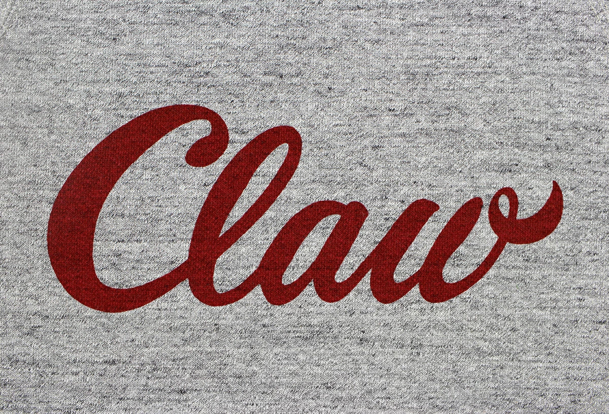 FREEWHEELERS & CO. "THE LURE WITH THE CLAW" RAGLAN SLEEVE SWEAT SHIRT