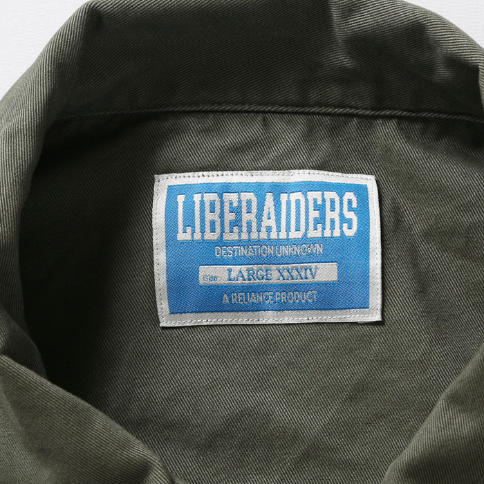 Liberaiders GARMENTDYED ZIP JACKET