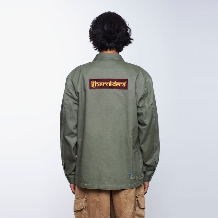 Liberaiders GARMENTDYED ZIP JACKET