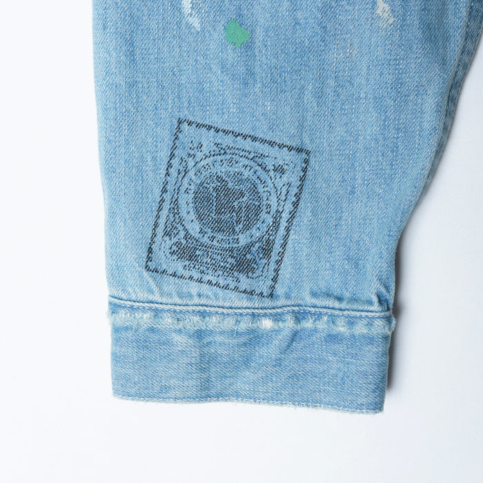 Liberaiders STAMPED DENIM JACKET