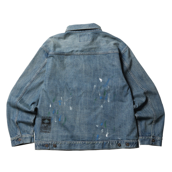 Liberaiders STAMPED DENIM JACKET