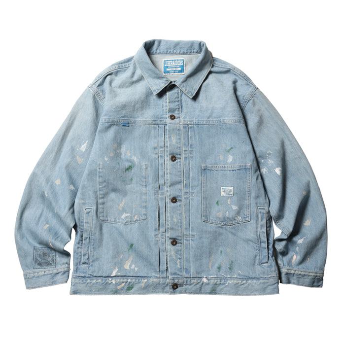 Liberaiders STAMPED DENIM JACKET