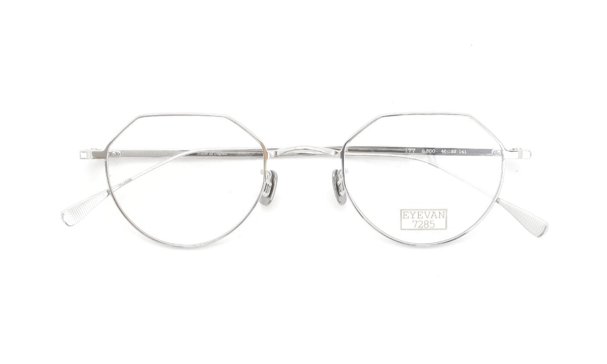EYEVAN7285 EYEGLASS FRAME 177 C.800 Silver