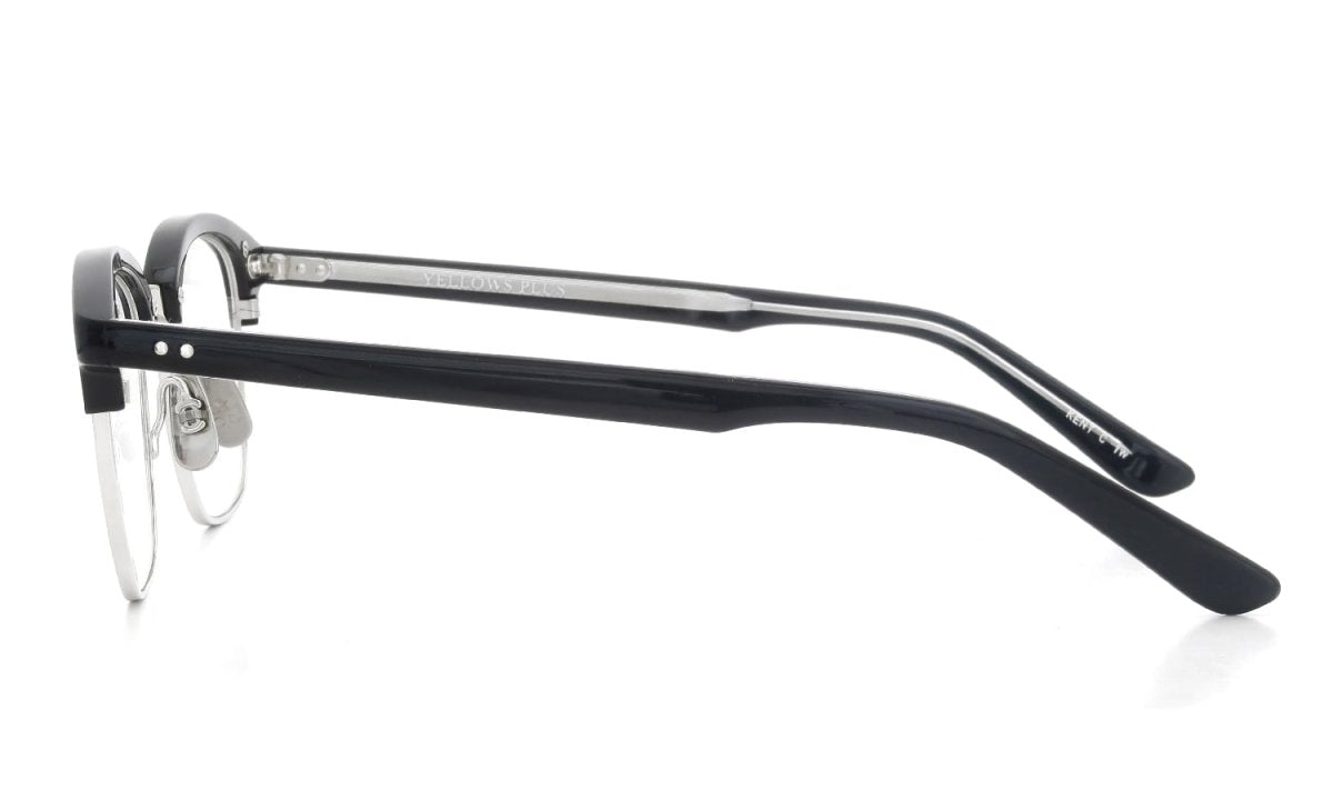 YELLOWS PLUS KENT EYEGLASS FRAME Matt Black/At.Silver