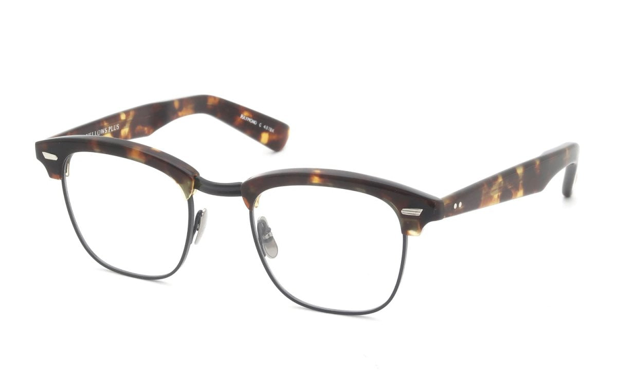 YELLOWS PLUS EYEGLASS FRAME KENT Asian Havana/Black