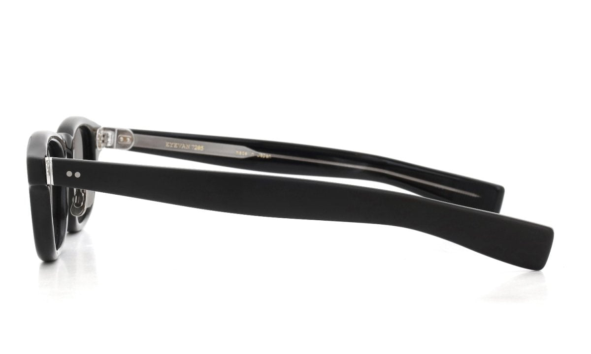 EYEVAN7285 SUNGLASSES 351 C.112 MAT BLACK GM LT.GRY