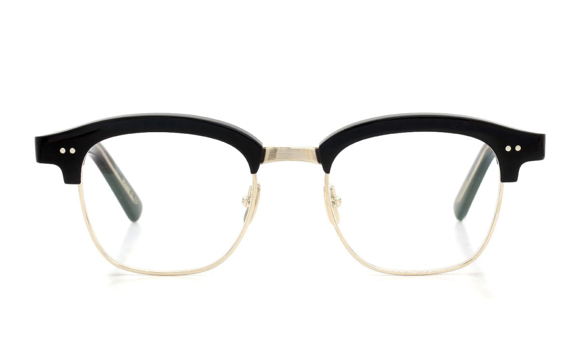 YELLOWS PLUS ROGER EYEGLASS FRAME Black Gold
