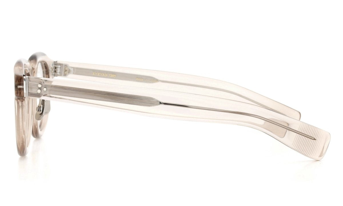 EYEVAN7285 EYEGLASS FRAME 340 C.340 CLEAR LIGHT BROWN