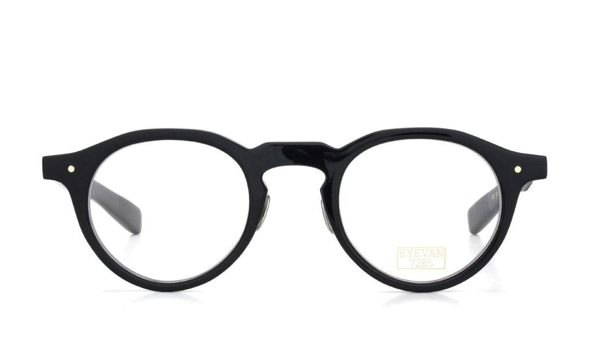 EYEVAN7285 EYEGLASS FRAME 358 C.100 BLACK