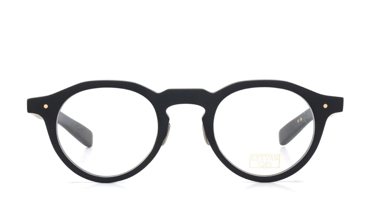 EYEVAN7285 EYEGLASS FRAME 358 C.112 MAT BLACK