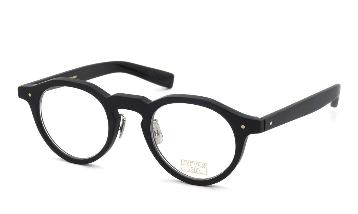 EYEVAN7285 EYEGLASS FRAME 358 C.112 MAT BLACK