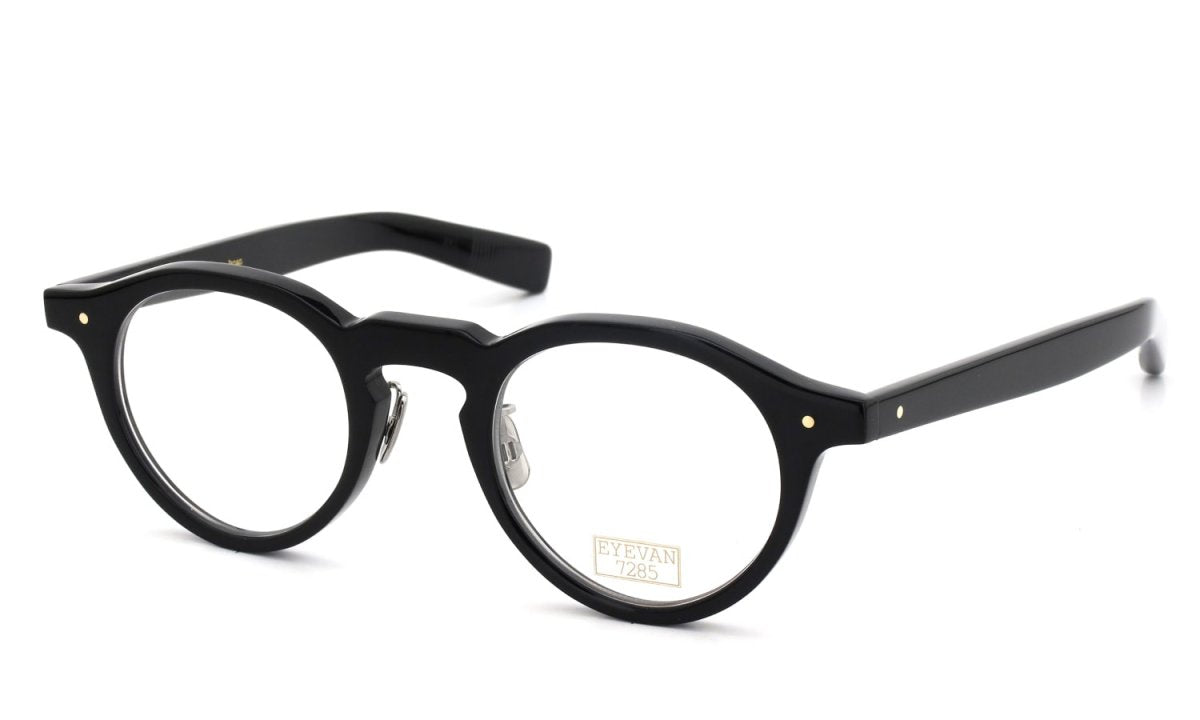 EYEVAN7285 EYEGLASS FRAME 358 C.100 BLACK