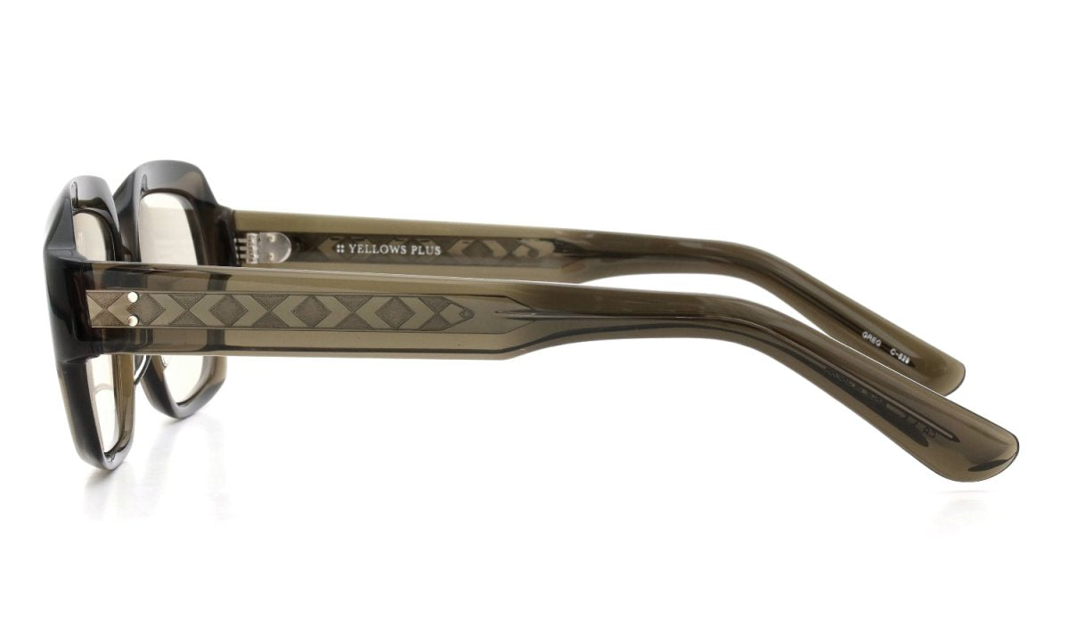 YELLOWS PLUS SUNGLASS GREG Harrods Green