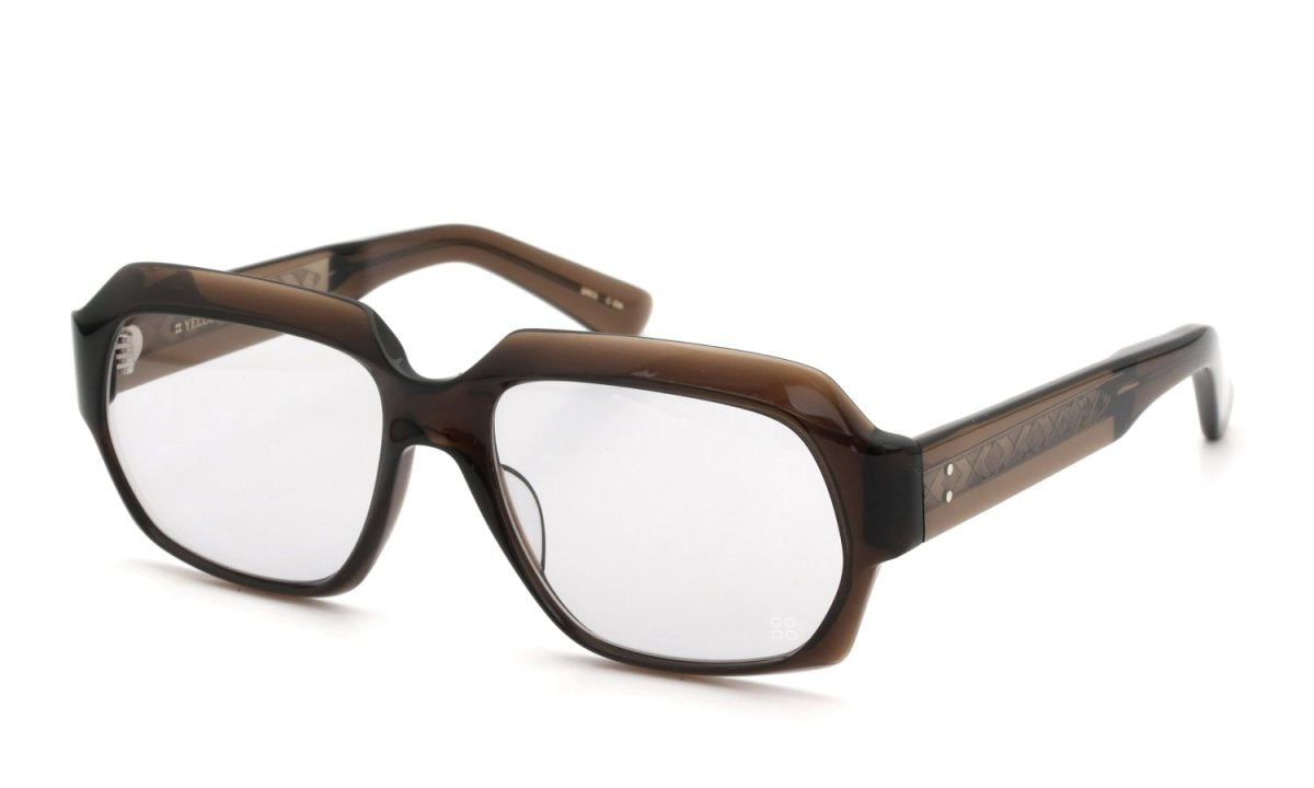 YELLOWS PLUS SUNGLASS GREG Crystal Brown