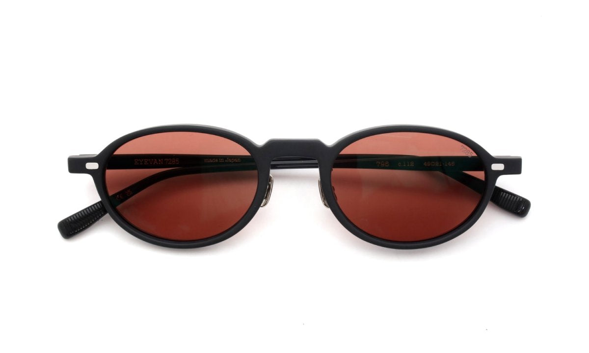 EYEVAN7285 SUNGLASSES 795 MAT BLACK