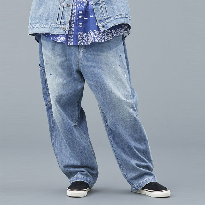 Liberaiders TRIBAL DENIM SARROUEL PANTS HW