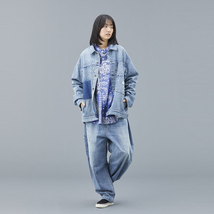 Liberaiders TRIBAL DENIM SARROUEL PANTS HW