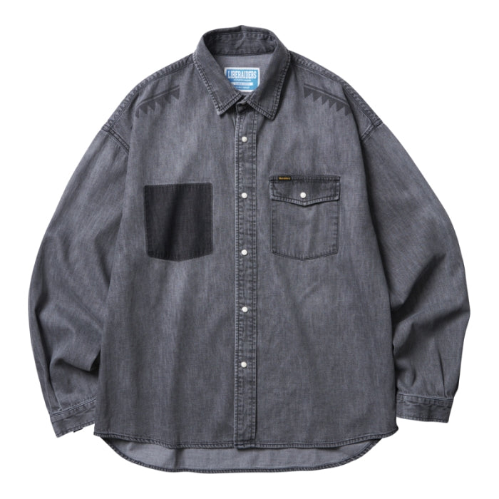 Liberaiders TRIBAL DENIM SHIRT