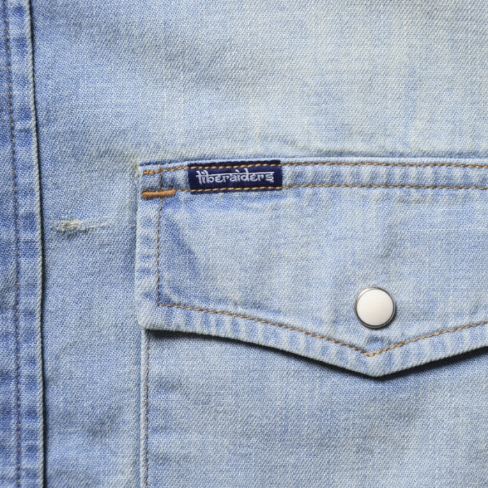 Liberaiders TRIBAL DENIM SHIRT