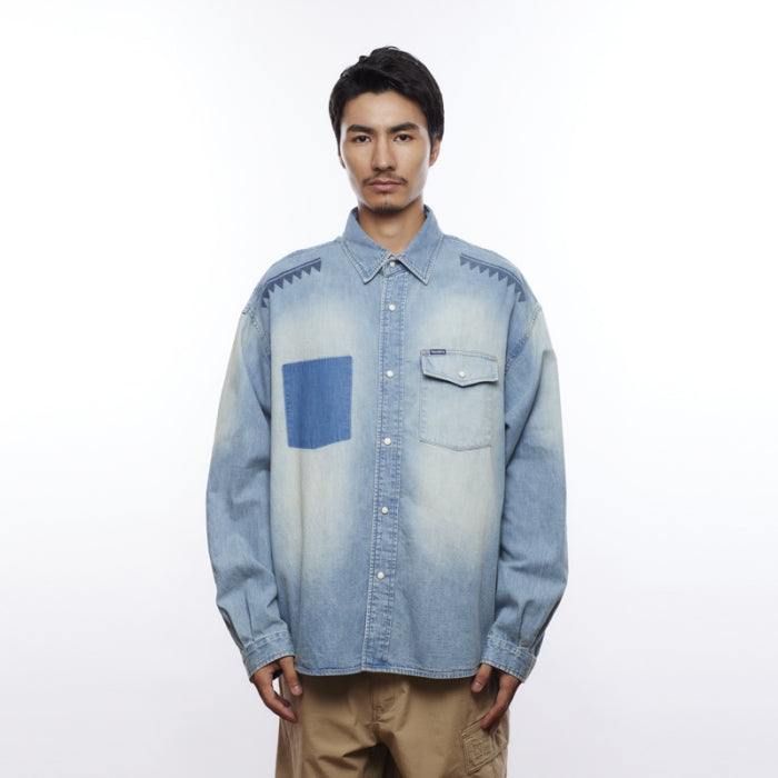 Liberaiders TRIBAL DENIM SHIRT