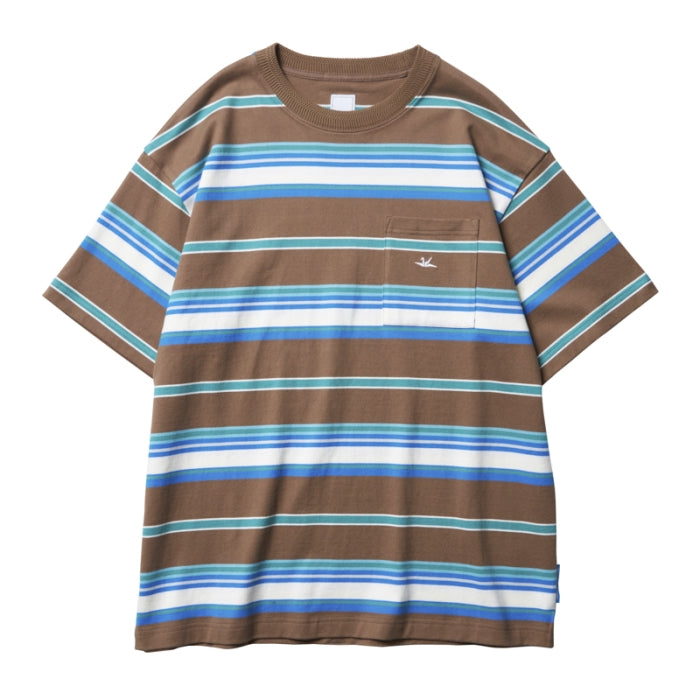 Liberaiders MULTI STRIPE POCKET TEE