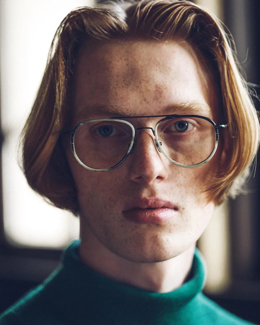 YELLOWS PLUS NATE SUNGLASS Cactus green/Silver