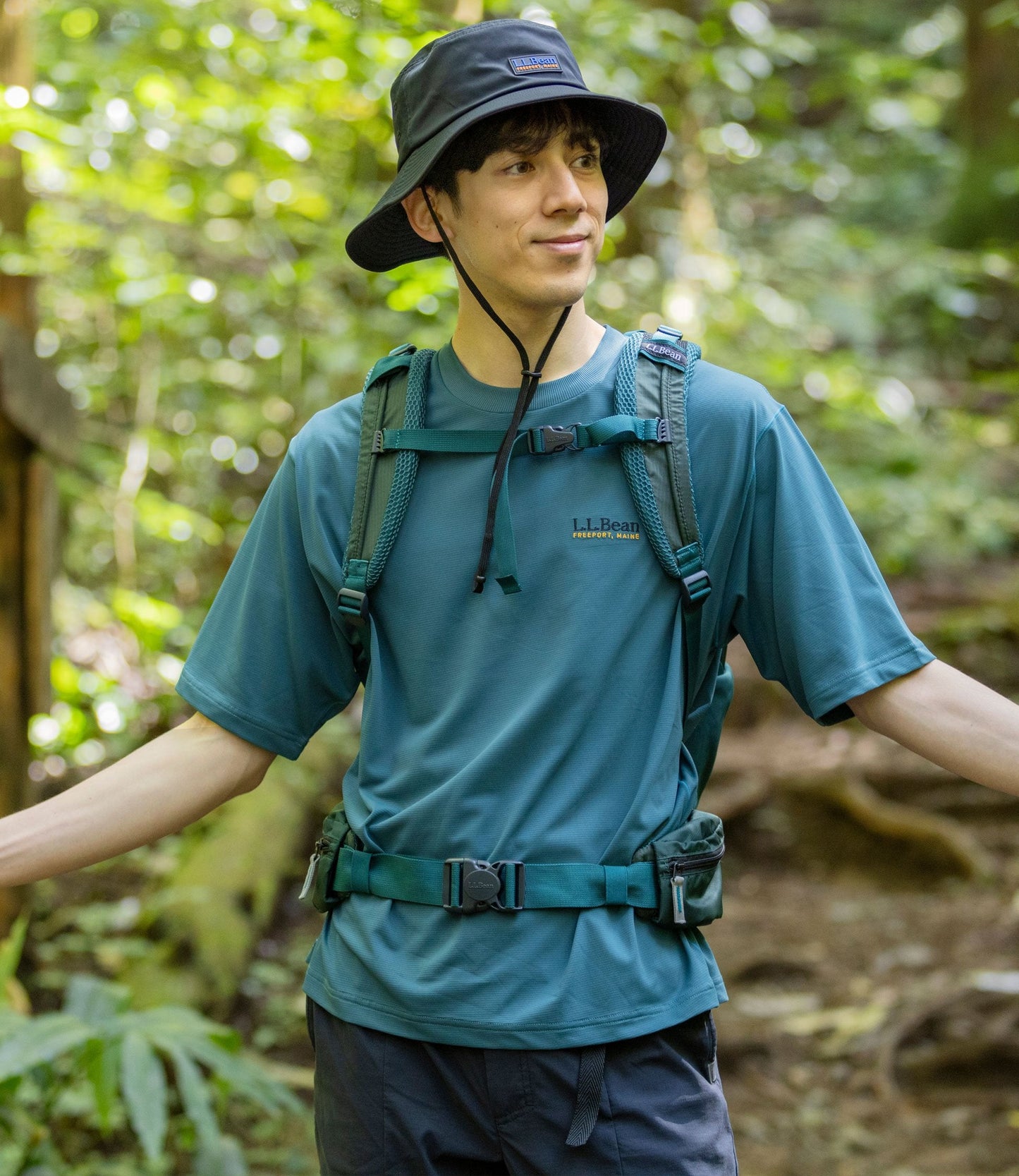 L.L.Bean JAPAN EDITION Abbot Short-Sleeve Crew