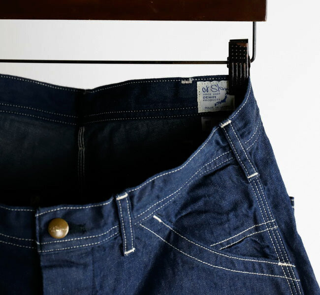 orSlow WIDE FIT 30'S PAINTER PANTS DENIM ONE WASH