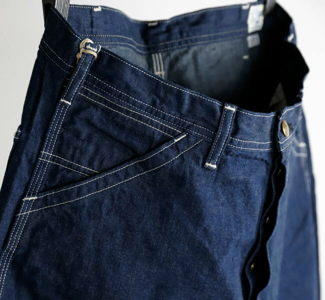 orSlow WIDE FIT 30'S PAINTER PANTS DENIM ONE WASH