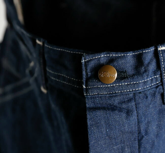 orSlow WIDE FIT 30'S PAINTER PANTS DENIM ONE WASH