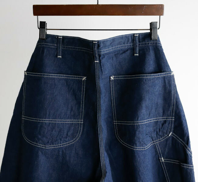 orSlow WIDE FIT 30'S PAINTER PANTS DENIM ONE WASH