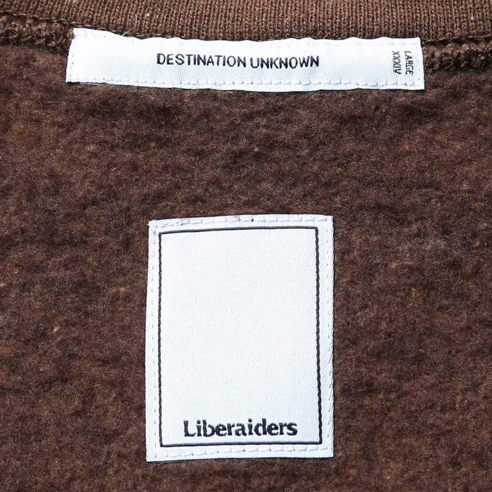 Liberaiders LR SLEEVE LOGO VINTAGE CREWNECK