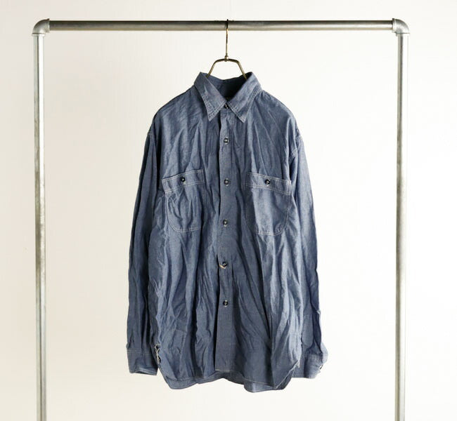 orSlow RELAX FIT CHAMBRAY WORK SHIRT