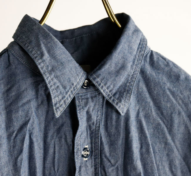 orSlow RELAX FIT CHAMBRAY WORK SHIRT