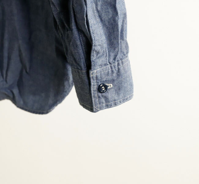 orSlow RELAX FIT CHAMBRAY WORK SHIRT