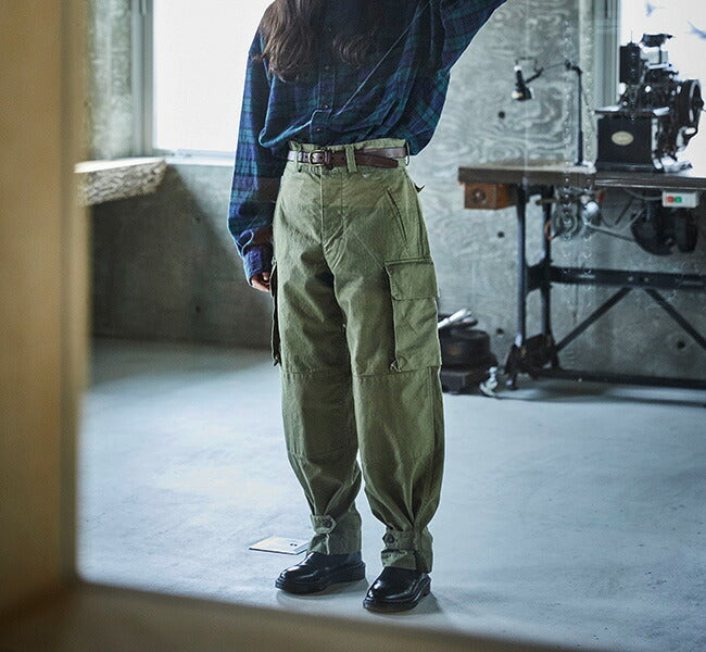 orSlow M-47 FRENCH ARMY CARGO PANTS (ARMY GREEN)