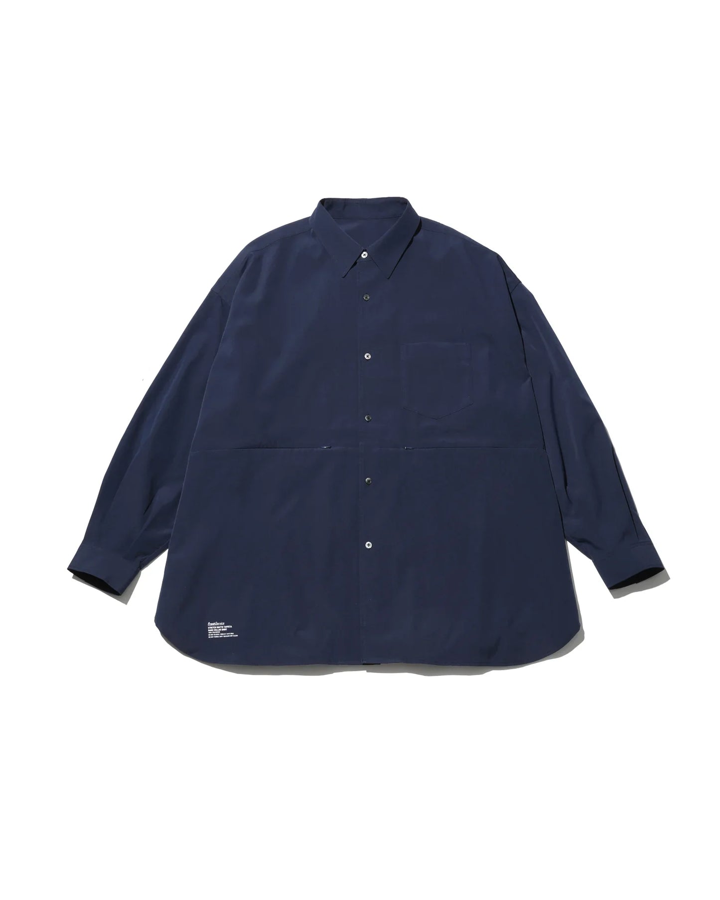 FreshService STRETCH MATTE TAFFETA REGULAR COLLAR SHIRT