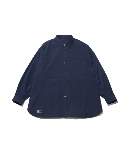 FreshService STRETCH MATTE TAFFETA REGULAR COLLAR SHIRT