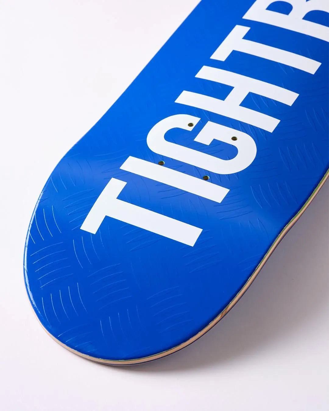 TIGHTBOOTH CP LOGO BLUE SKATEBOARD