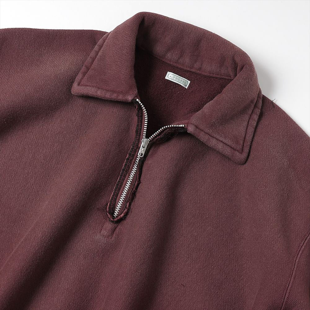 A.PRESSE Vintage Half Zip Sweatshirt