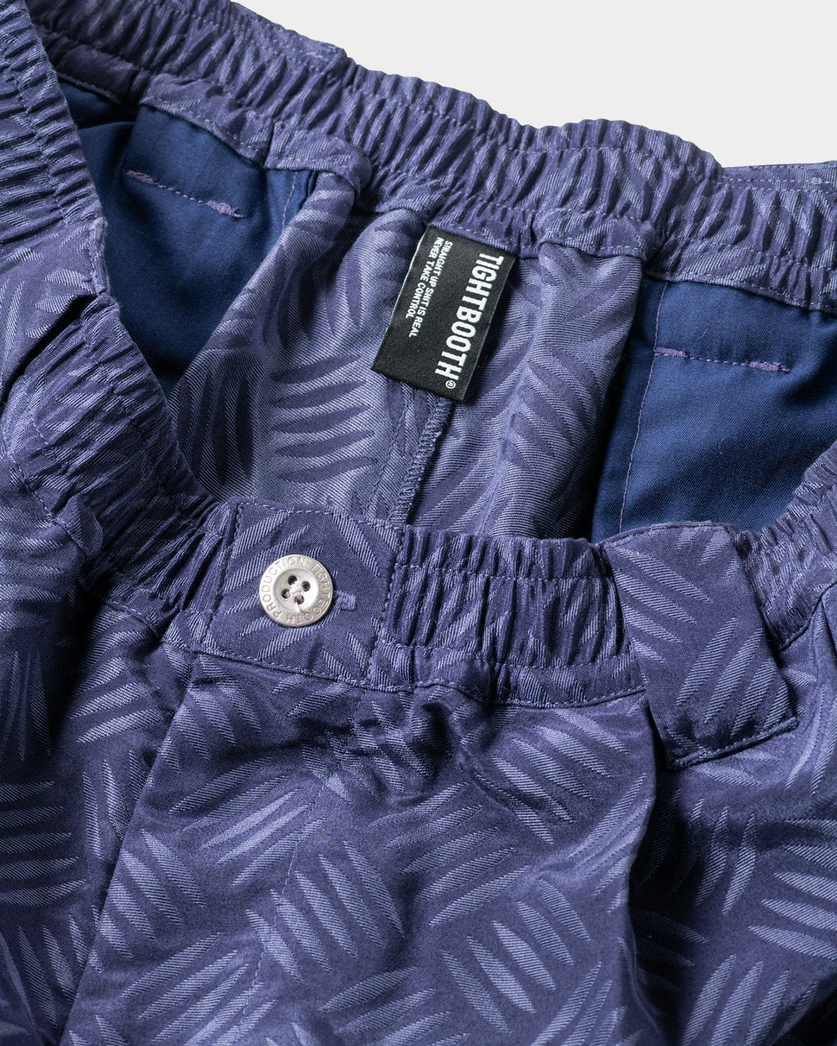 TIGHTBOOTH CHECKER PLATE BALLOON PANTS