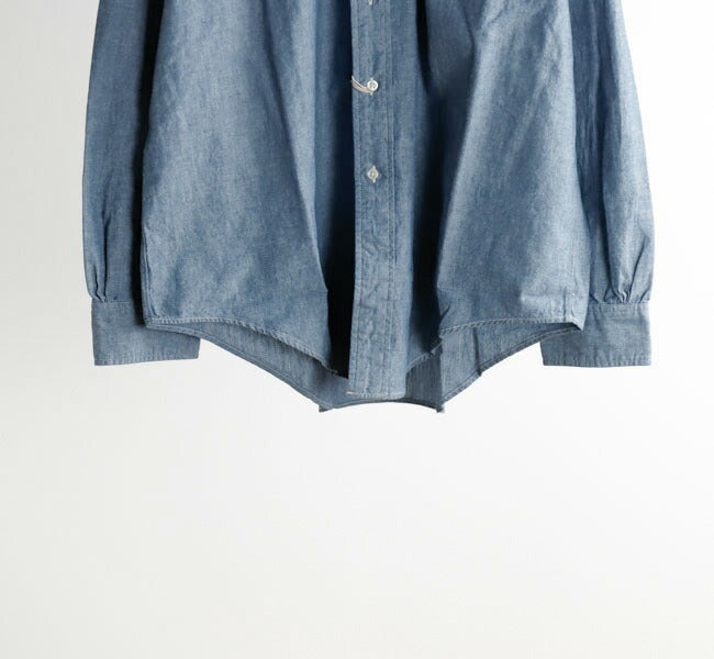 orSlow CHAMBRAY STANDARD BUTTON DOWN SHIRT