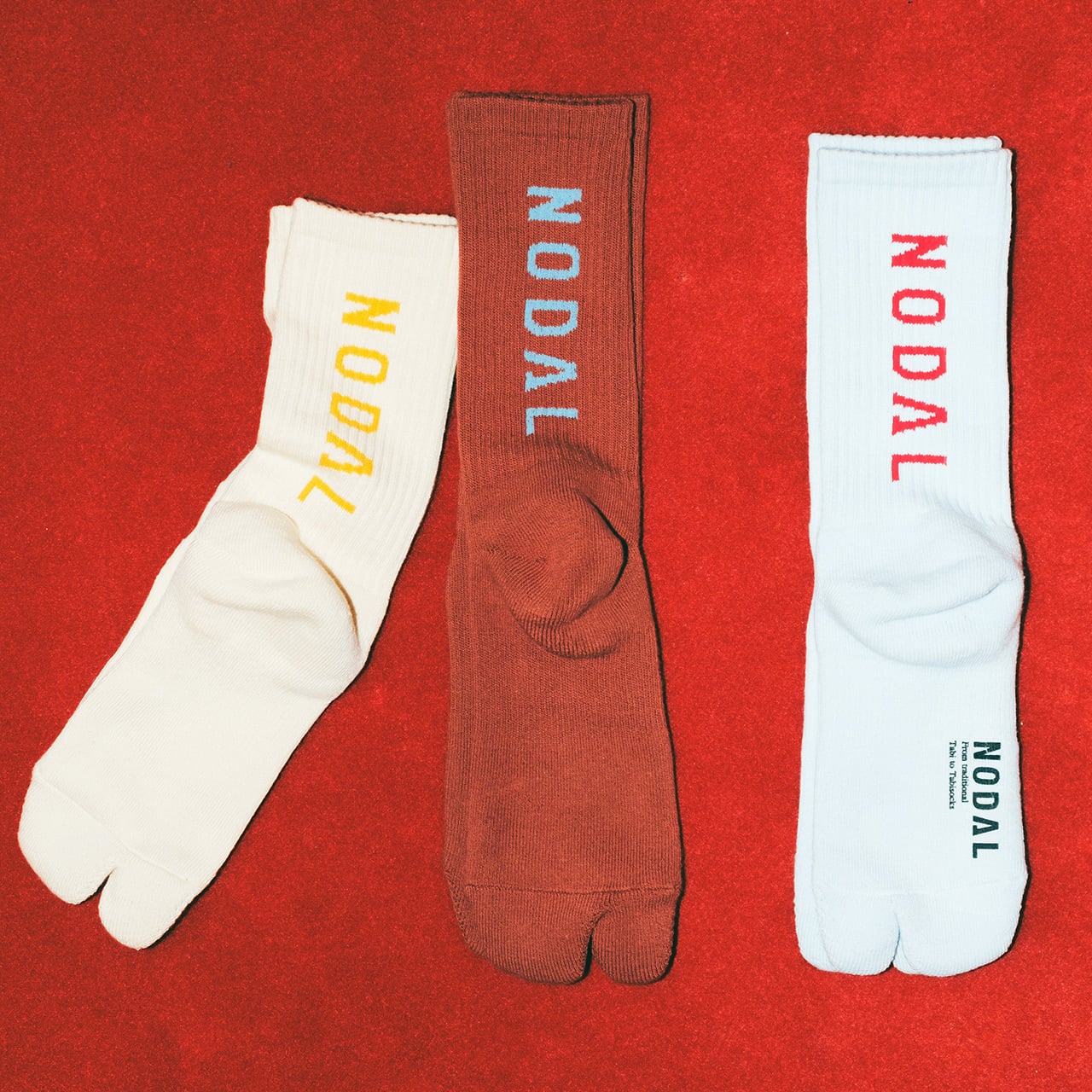 NODAL Logo Socks