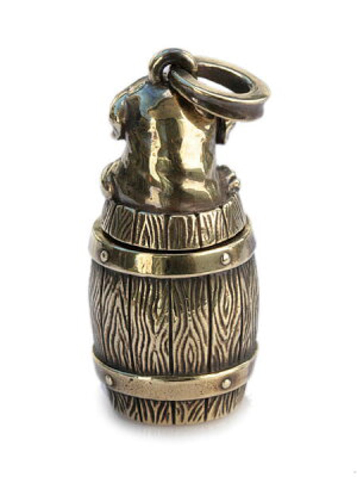 Peanuts&Co BULL BOTTLE BRASS