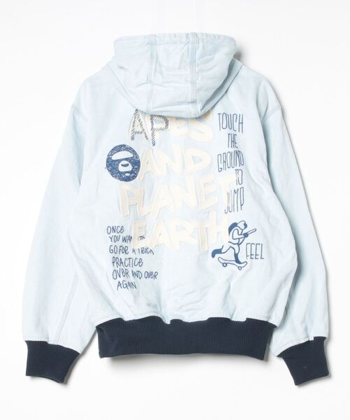 AAPE ZIP UP HOODIE JACKET